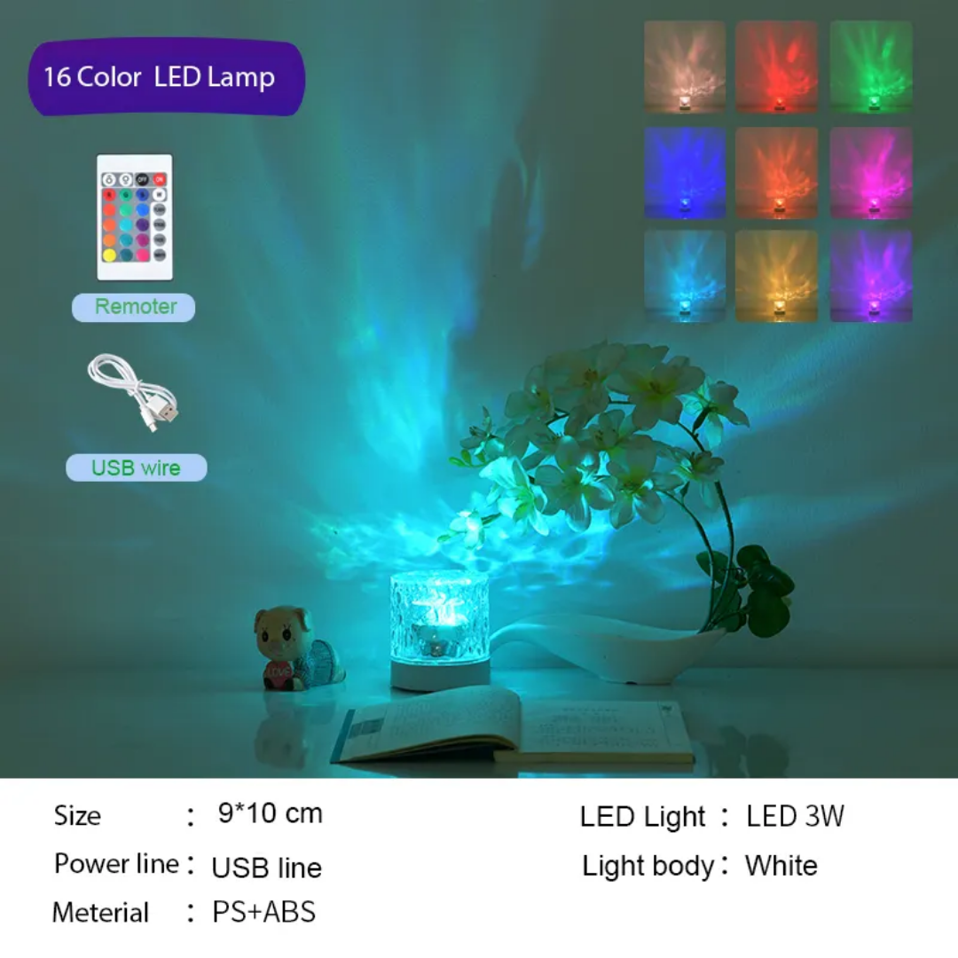 Nordic Circle Night Lamp (Rechargeable)