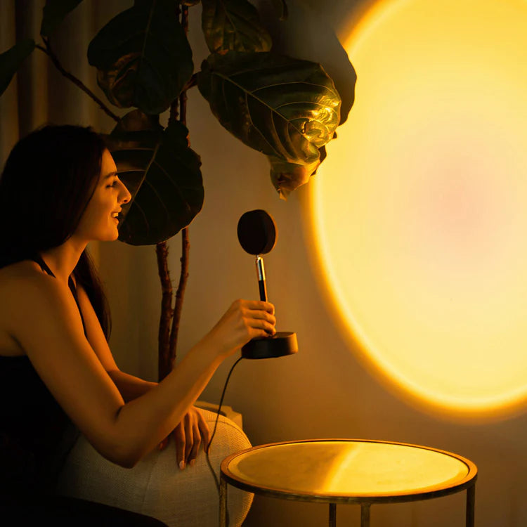 16 Colors Sunset Lamp with Remote